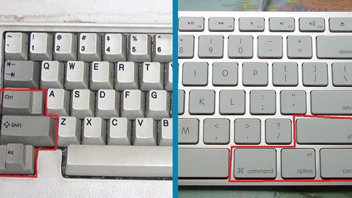 How to input brackets in a mac using a Portuguese PC Keyboard